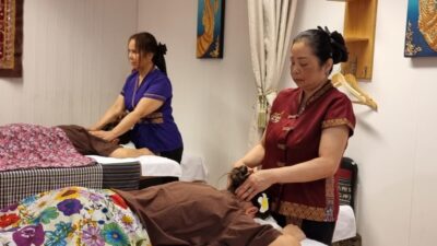 Tida Thai Massage Zurich HB - Paarmassage löst Verspannungen