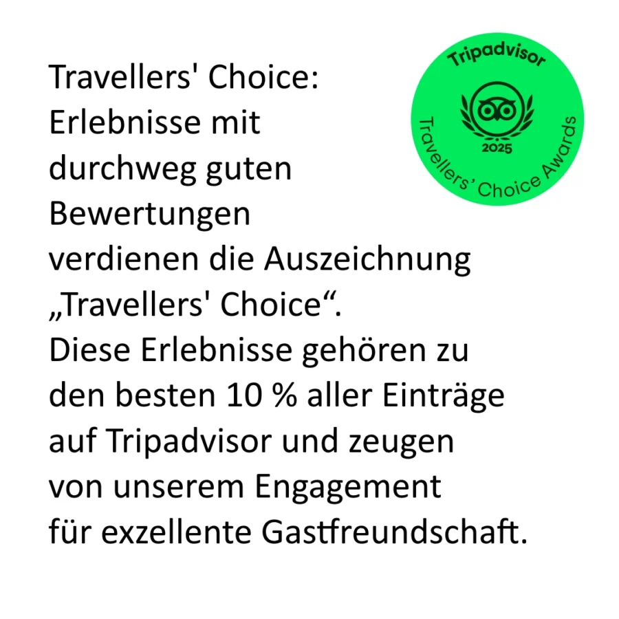 Tripadvisor Travellers Choice Claim Deutsch